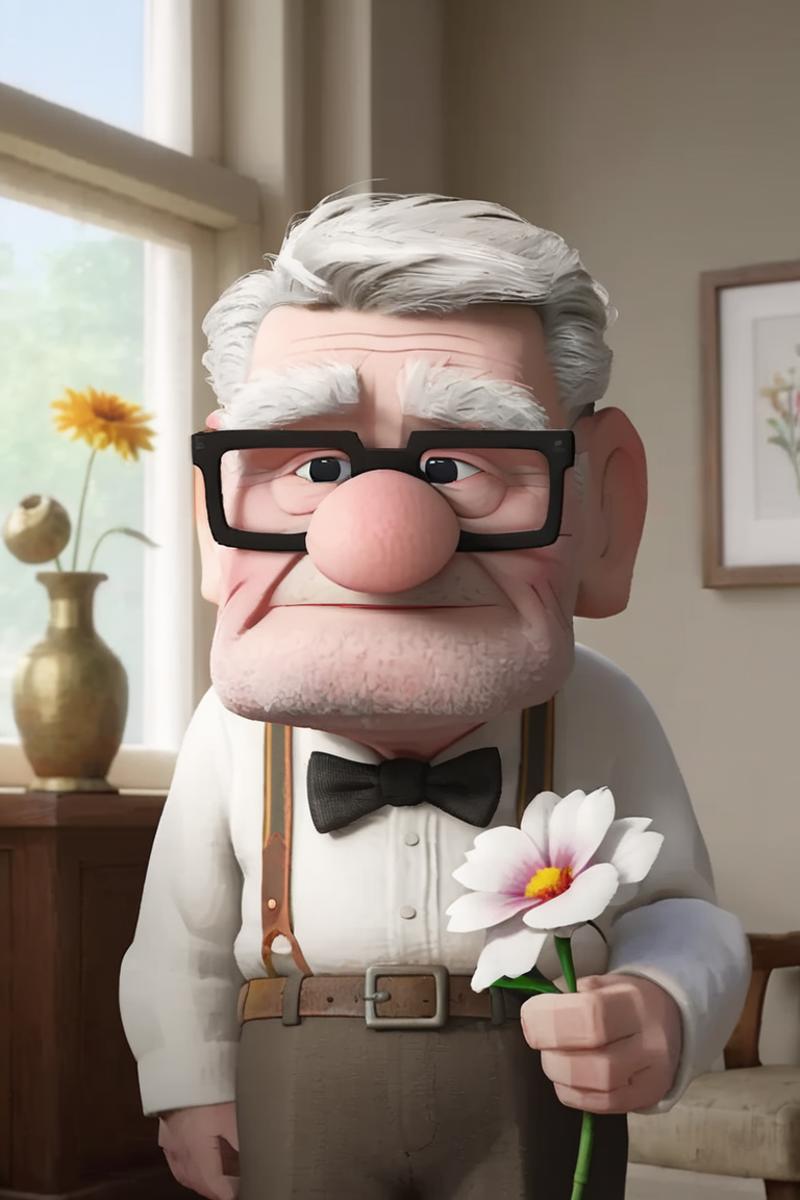 Carl Fredricksen - SDXL image by Mr_MH