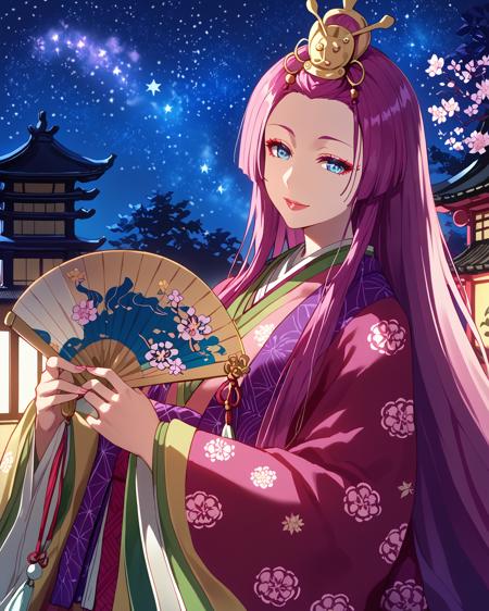 Juunihitoe - 12 Layer Kimono from Heian Era Japan v1 Pony
