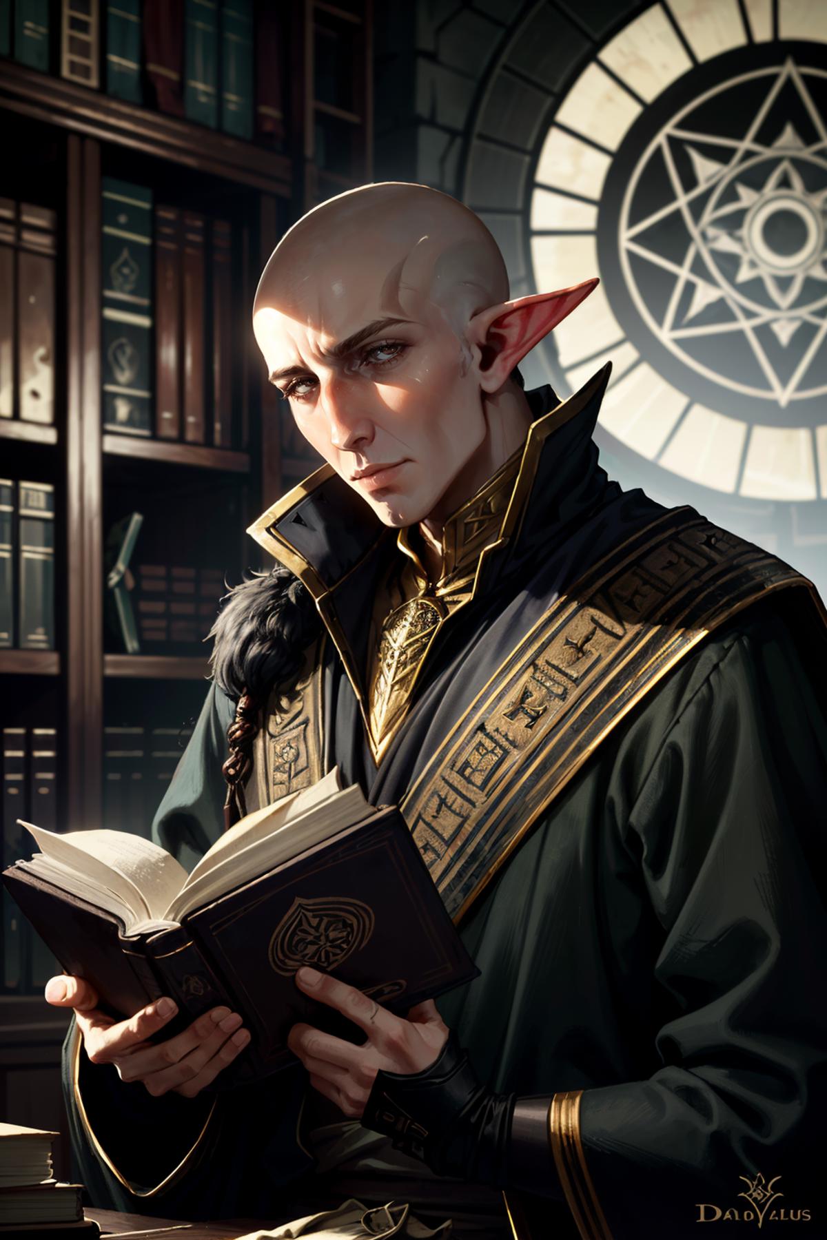 Solas from Dragon Age: Inquisition image by BloodRedKittie