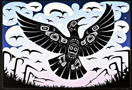 Pacific Northwest Art FLUX (accurate style)