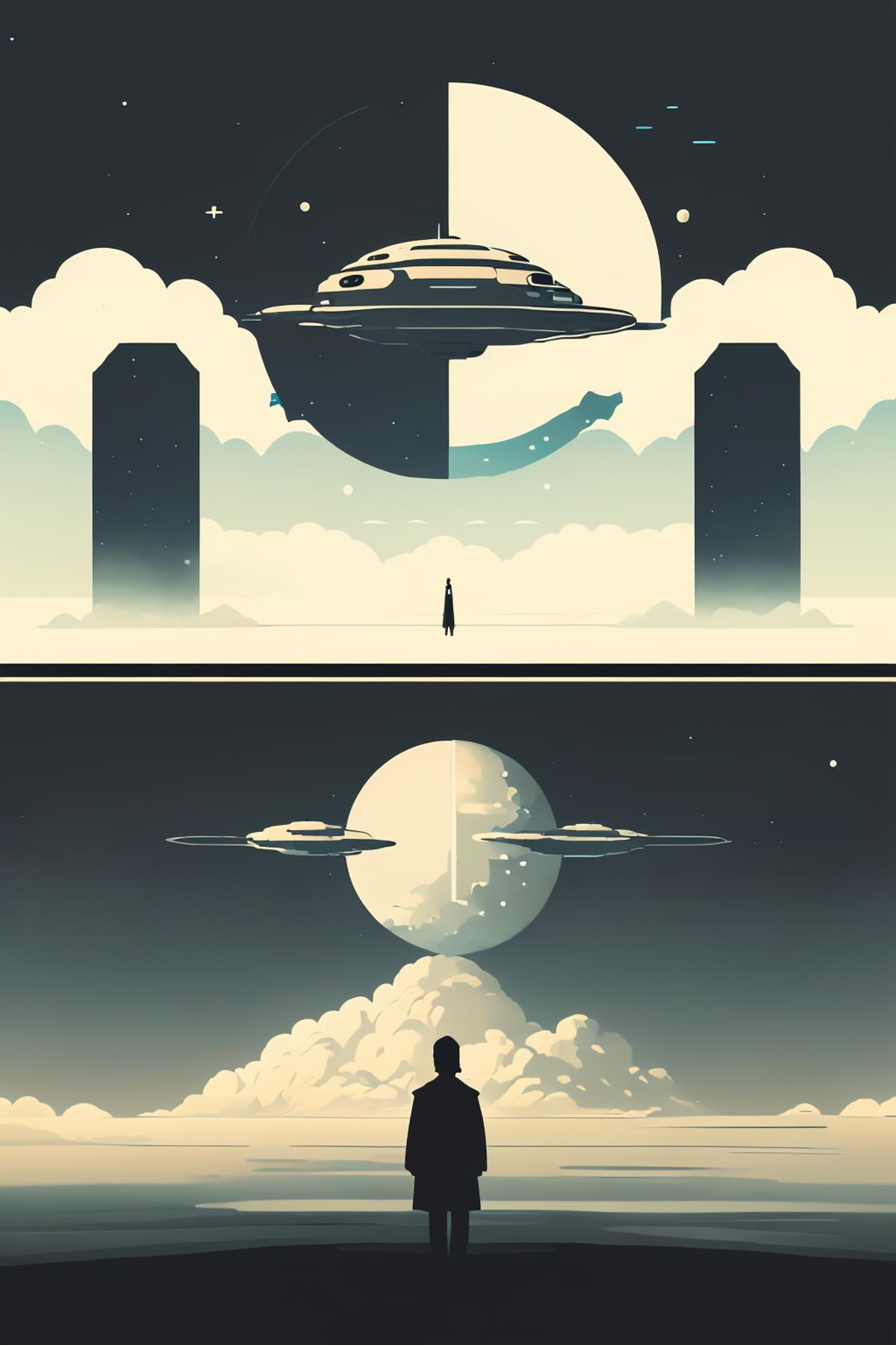 Minimalist Sci-Fi Dystopia image by Ciro_Negrogni