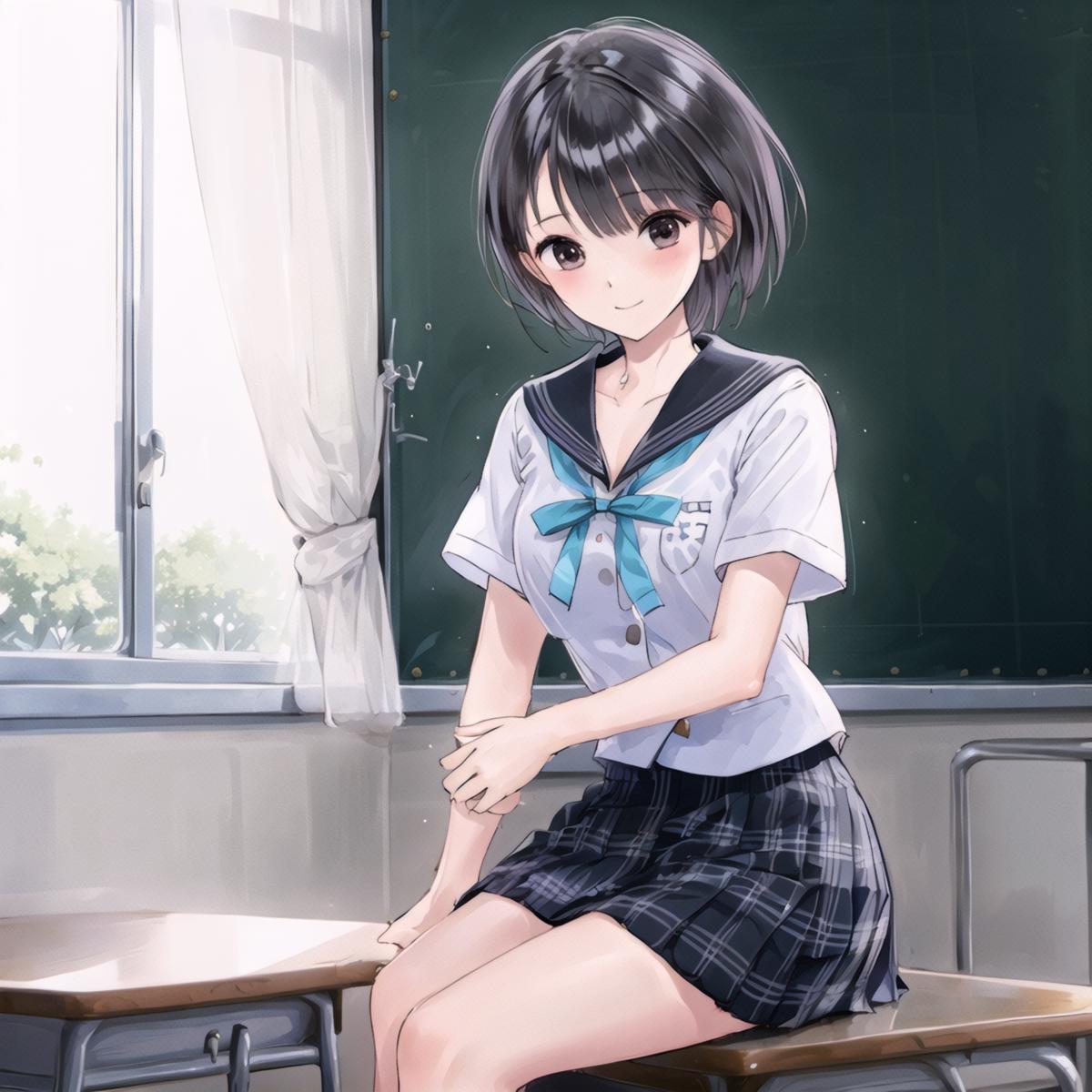 Shirai Hinako - Blue Reflection - v1.0 | Stable Diffusion LoRA | Civitai