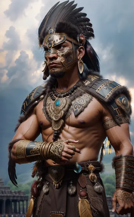 West Gark - Mayan/Aztec people fantasy by Paradigme