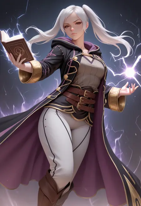 [IllustriousXL v0.1] Female Robin | Fire Emblem Awakening