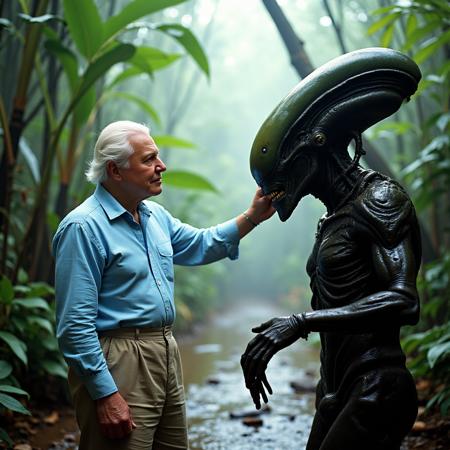 David Attenborough - Broadcaster (Flux) V1