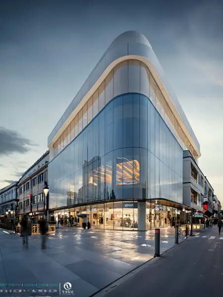 JJ's Archiviz architectural perspective