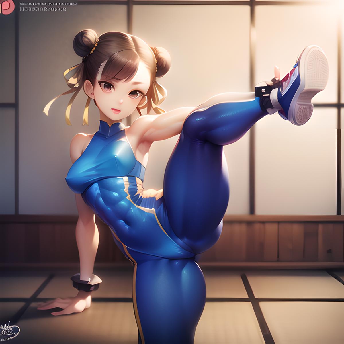 Chun Li LoRA - v2.0 | Stable Diffusion LoRA | Civitai