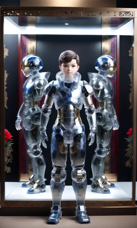 PAseer-SDXL-Transparent Theme Robot/Mecha