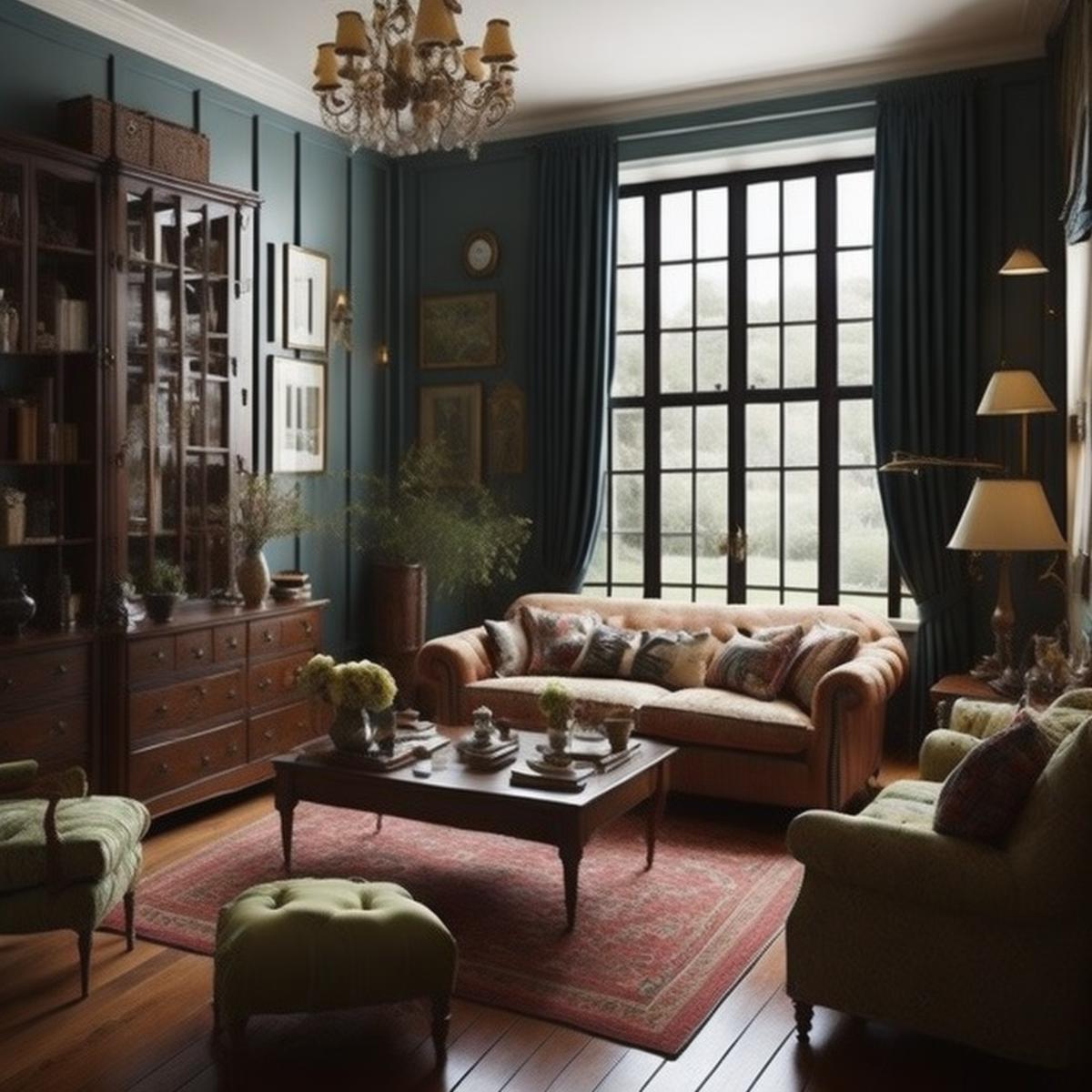 English style interior design image by Sa_May