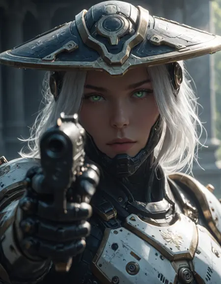 Cyborg Samurai - By HailoKnight