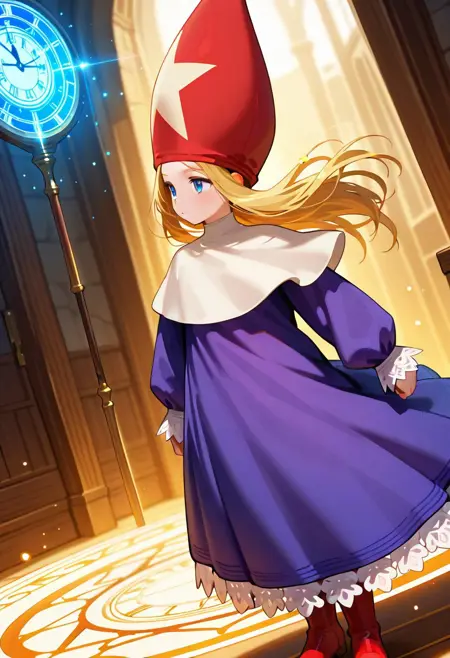 Final Fantasy Tactics Style Time Mage Costume(時魔道士) | Elegant Wizard Robe