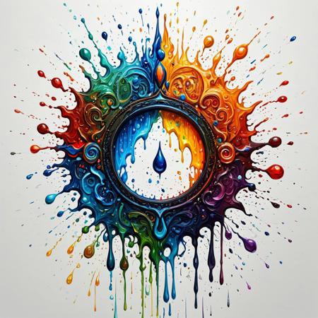 Finely detailed vector illustration, regret, ultra realistic quality,circle symbols,white background, oil painting, hyperdetailed, intricately detailed,  triadic colors,fantastical,intricate detail,splash screen,complementary colors, fantasy concept art, 8k resolution, masterpiece,oil painting,heavy strokes,paint dripping.
