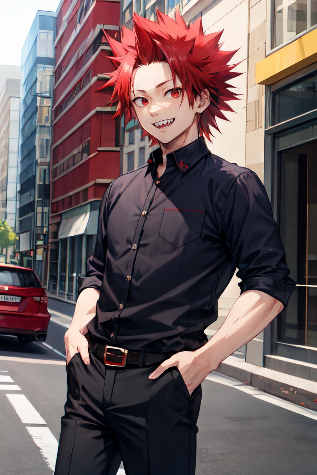 Eijiro Kirishima (My Hero Academia) | Goofy Ai image by Goofy_Ai