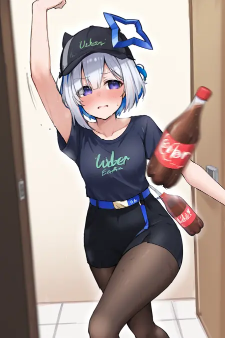 Anime Girl Throwing Things Meme (Pose)