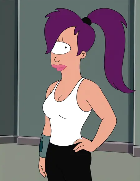 Turanga Leela (Futurama) Pony + Illustrious