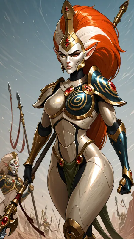 Warhammer 40K - Jain Zar and the Howling Banshees