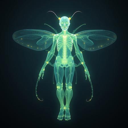 Masterpiece, a bioluminescence translucent Plasmodium/humanoid, 32k, 16k, 8k, cinematic art,