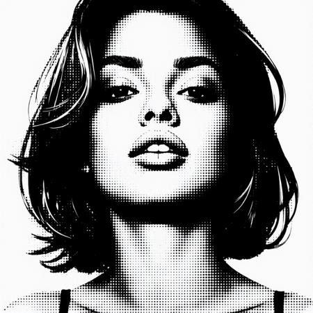 Halftone Punk FLUX LoRA