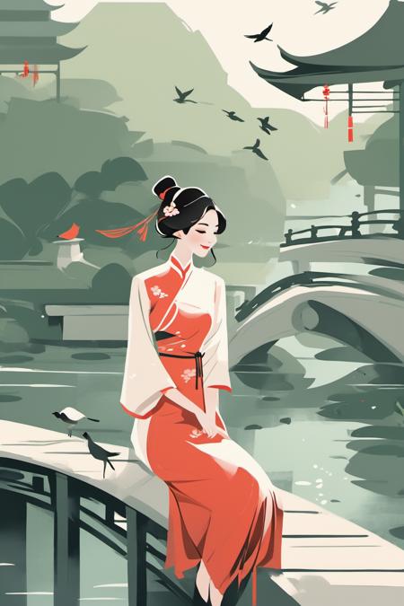 国风素雅SDXL | Elegant Chinese style - v1.0 | Stable Diffusion 