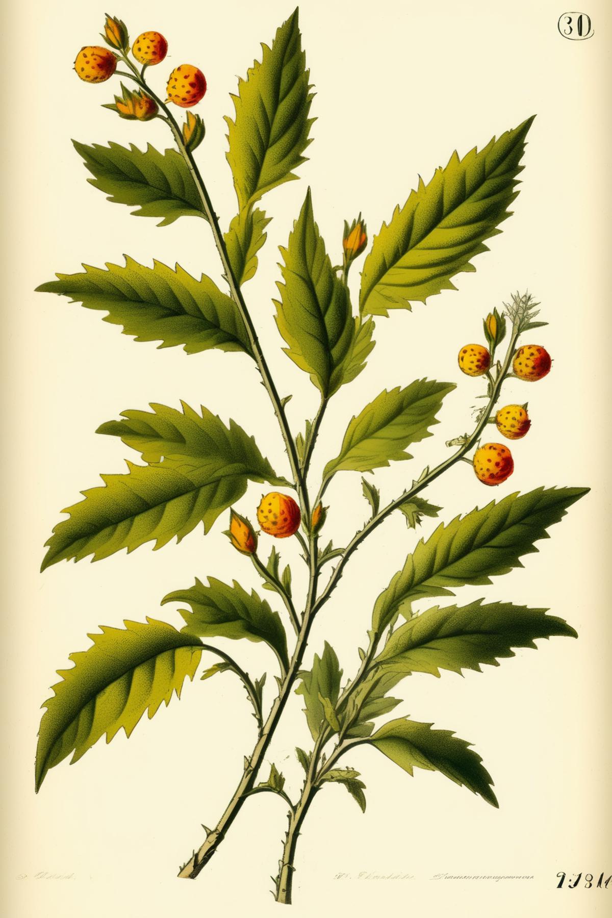 Century Botanical Illustration image by Kappa_Neuro