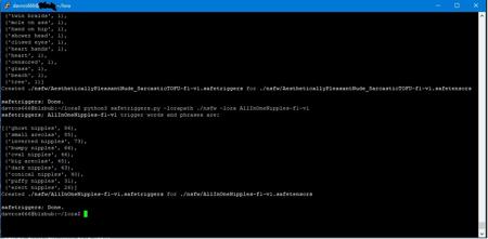SAFETRIGGERS; Python Tool for READING TAGS & TRIGGERS FROM LoRAs INITIAL VERSION