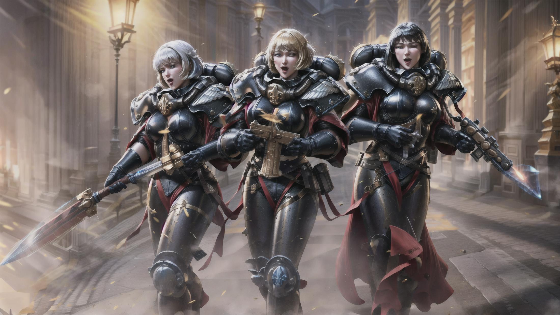 Adepta Sororitas, the Daughters of the Emperor image by HC94