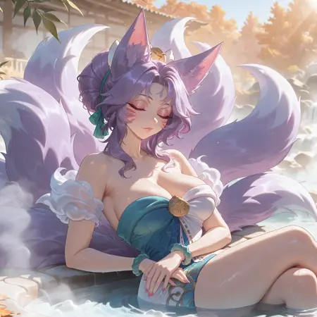 Spirit Blossom Springs Ahri / League of Legends