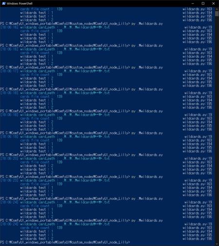 simple wildcard for ComfyUI  3.0