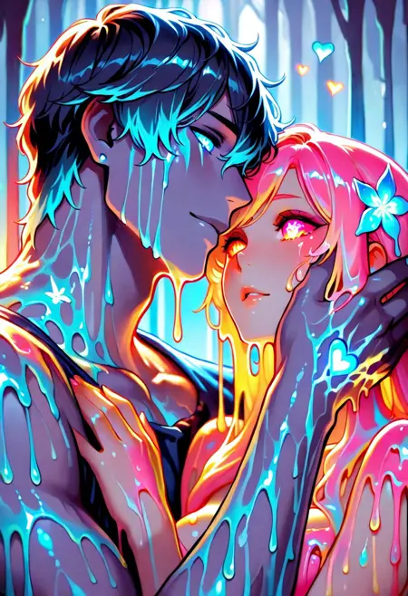 Rainbow Wax Perfumed Fondant Creatures (illustrious and SD1.5)