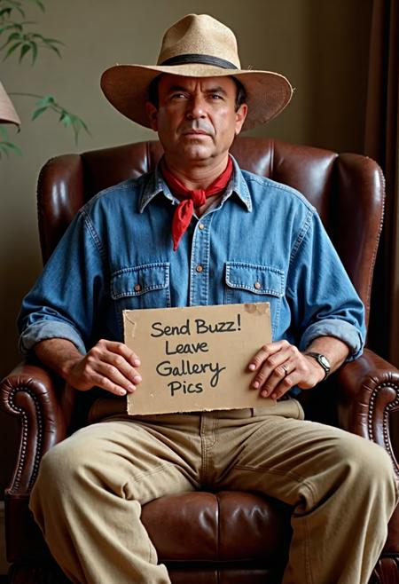 Flux Alan Grant Jurassic Park v1.0