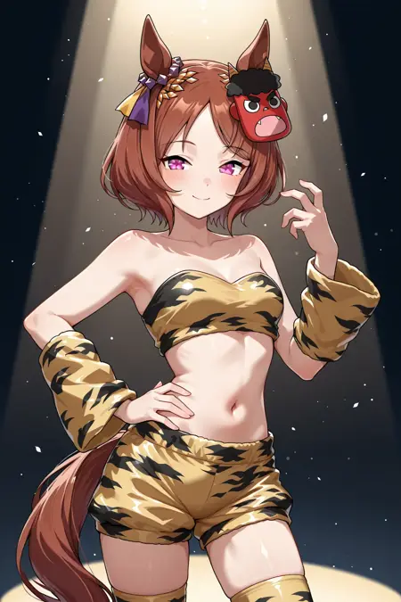 Oni Costume Sakura Laurel (鬼コス サクラローレル) - Umamusume