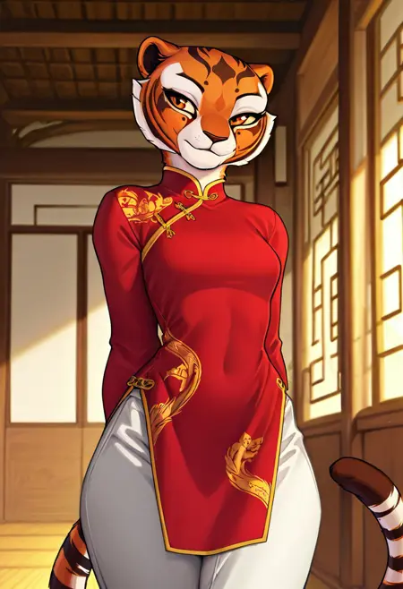 Master Tigress - Kung Fu Panda (illustrious SDXL LoRA)