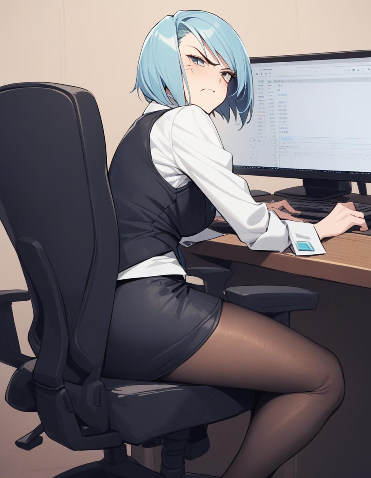 Franziska von Karma 狩魔 冥 / Ace Attorney 逆転裁判 image by tappy