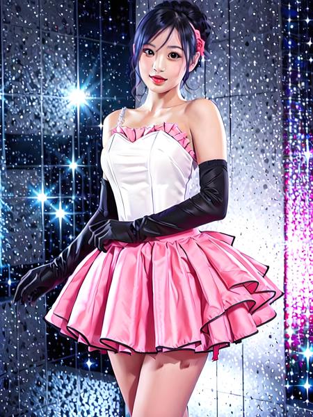 Emi Toshiba 5thmix-outfit  supernova-outfit x-dress x2-outfit dancing