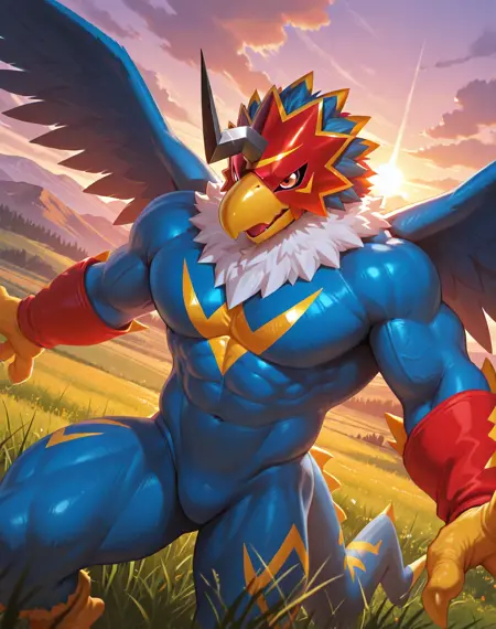 Thunderbirdmon (Digimon) (Illustrious) (AD)