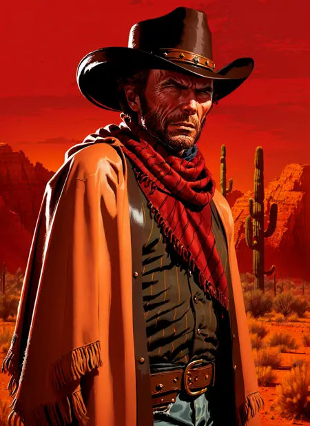 Red Dead Redemption Artstyle