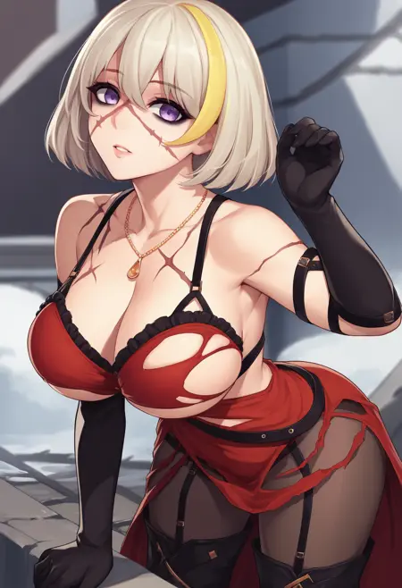 Eva Roux/エヴァ・ルゥ (CODE VEIN) SDXL LoRA [Pony]