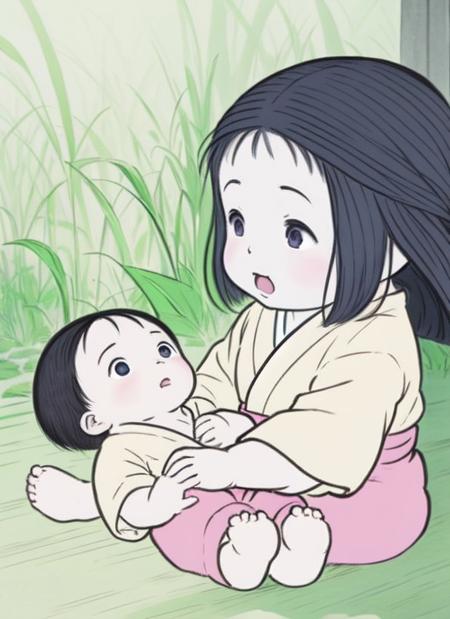 baby, kaguya <lora:kaguya-000001:1>