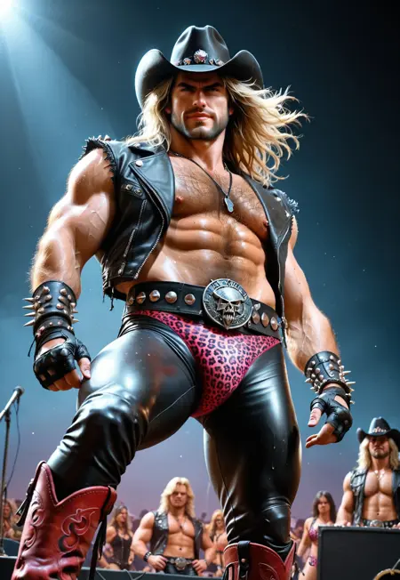 Rikki Rocket (OC sleazy 80s rocker dude)