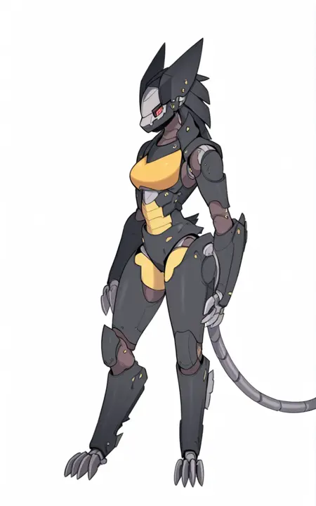 Blade Wolf (Feral/Anthro) - Metal Gear Rising [PonyXL/Illustrious]