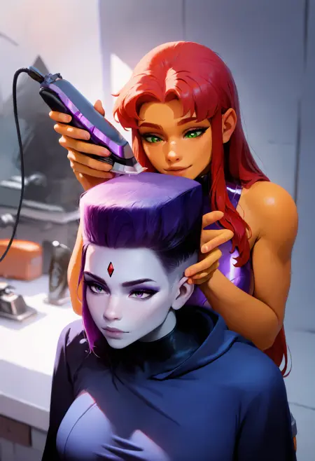 Choso Giving Toudou A Haircut Meme Concept