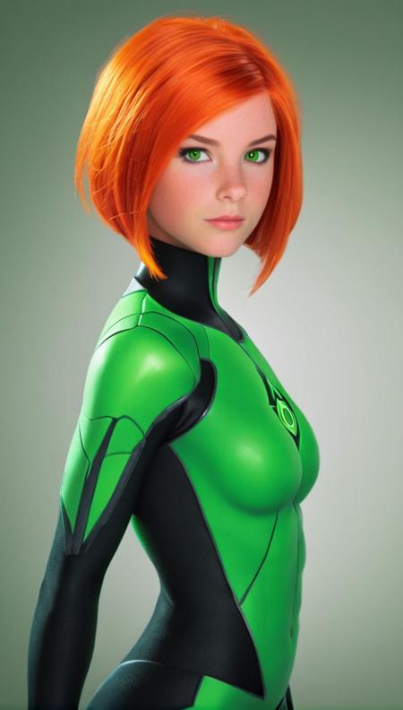 <lora:merged:1> gwen tennyson (/Ben10)/, (ultra HD quality details), bright orange hair, short hair, (green eyes) <lora:add-detail-xl:1> all, misc, whole body,