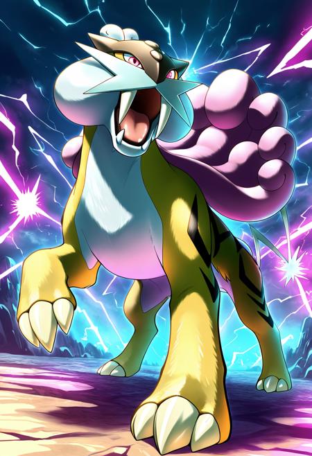 Raikou: Thunder Cat | ライコウ (Pokedex #0243) [Illustrious] v1.0