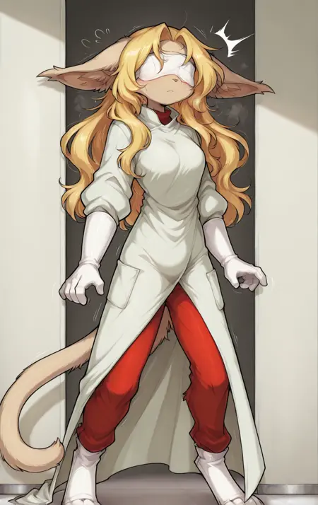 TwoKinds character - Basitin Doctor Female B