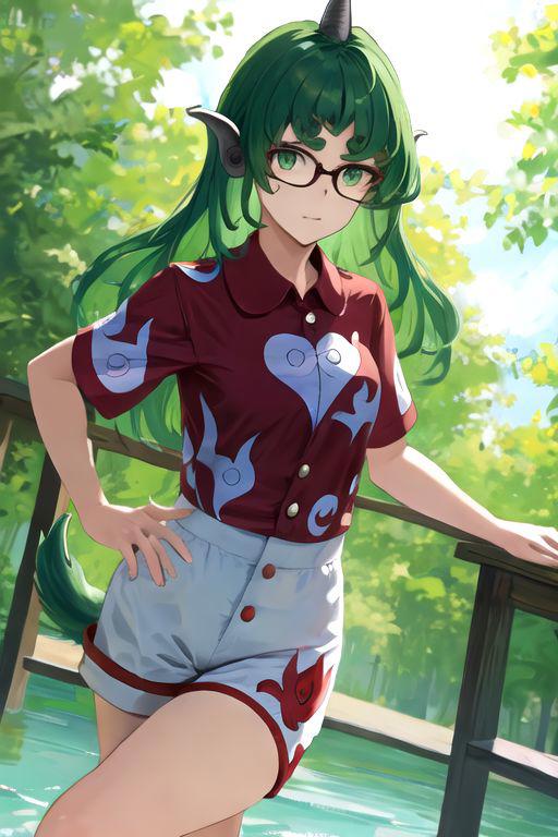 komano aunn (touhou) 高丽野阿吽 东方project image by TK31