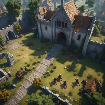 masterpiece,(cartoon style), <lora:CartoonStyle_Hap_XL:1.6>, CREATE a realism top-down fiew from a medieval cinematic battle scene battlemap scene environment, Alignment site with gallows intricate detail, hyper detail, Michael Garmash, Seb McKinnon, Victor Ngai, highly detailed, extremely detailed, fine detail, hyperrealistic, surrealism, ultra hd, realistic, vivid colors, perfect composition, beautifully detailed intricate insanely detailed octane rendering trending on artstation, 8k art photography, natural volumetric cinematic perfect light, ultra hd, realistic,