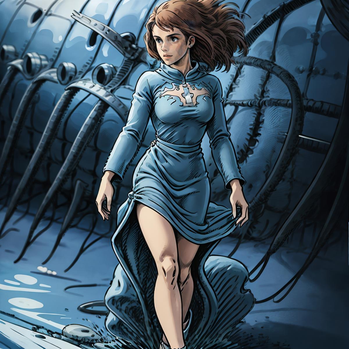 Nausicaa comics (Nausicaa of the Valley of the Wind) LORA image by jibunsagasinotabi