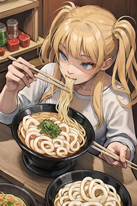 (noodles_in_mouth:1.2),chopsticks,