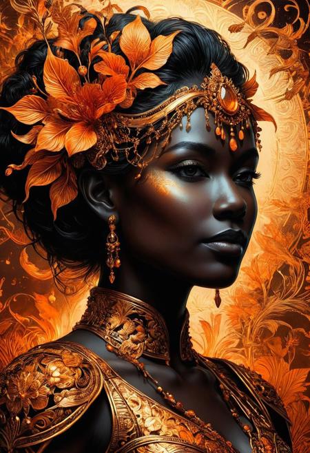 Silhouette Art, breathtaking detailed, masterpiece, lovely, charming, awe-inspiring, radiant, magnificent. (all dark hues and fine vibrant orange glowing smoldering accent and shiny gold color scheme:1.02). glossy.
<lora:InkArtXL_1.2:0.4> <lora:FaeTastic:0.35> . award-winning, professional, highly detailed . extremely high-resolution details, photographic, realism pushed to extreme, fine texture, incredibly lifelike, high contrast, well defined .