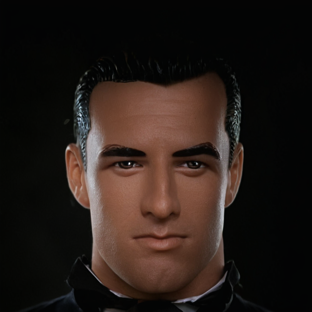 DSLR photo of É É¨ÉÃ¸ÇÉÈ¼Å§É¨Ã¸É³É±ÉÉ³ face.using a tuxedo.lace.professional photography.high resolution.detailed photo.portrait.RAW.analog film.still film.50mm.f/16.uhd.hdr.4k.cinematic lighting.adobe lightroom <lora:gijoeactionman-É É¨ÉÃ¸ÇÉÈ¼Å§É¨Ã¸É³É±ÉÉ³-xl_9100_lora_f32:1>